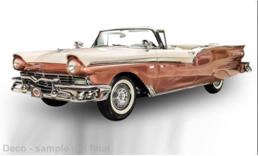 Coche miniatura Ford Fairlane 1/18 Sun Star 500 Skyliner grün/beige 1957 1:18 Ford Fairlane 1/18 Sun Star 500 Skyliner grün/beige 1957 1:18 coche miniatura