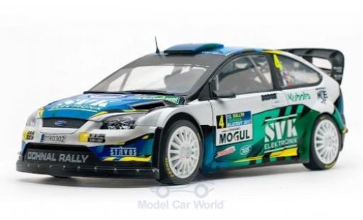 Ford Focus 1/18 Sun Star RS WRC No.4 Rally Sumava Klatovy 2017 J.Dohnal/M.Ernst coche miniatura