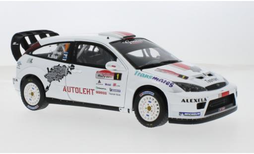 Ford Focus 1/18 Sun Star RS WRC03 No.1 MM Sport Saaremaa Rally 2011 1:18 coche miniatura