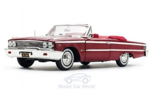 Coche miniatura Ford Galaxy 1/18 Sun Star Galaxie 500XL Convertible metalico marron 1963 Ford Galaxy 1/18 Sun Star Galaxie 500XL Convertible metalico marron 1963 coche miniatura