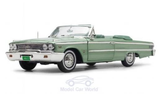 Coche miniatura Ford Galaxy 1/18 Sun Star Galaxie 500XL Convertible metalico verde 1963 Ford Galaxy 1/18 Sun Star Galaxie 500XL Convertible metalico verde 1963 coche miniatura