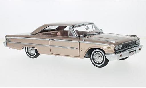 Coche miniatura Ford Galaxy 1/18 Sun Star Galaxie 500XL HardTop metalico rosa 1963 Ford Galaxy 1/18 Sun Star Galaxie 500XL HardTop metalico rosa 1963 coche miniatura
