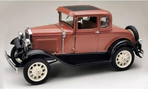 Coche miniatura Ford Model A 1/18 Sun Star Coupe marron/negro 1931 Ford Model A 1/18 Sun Star Coupe marron/negro 1931 coche miniatura