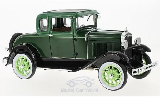Coche miniatura Ford Model A 1/18 Sun Star Coupe verde 1931 Ford Model A 1/18 Sun Star Coupe verde 1931 coche miniatura