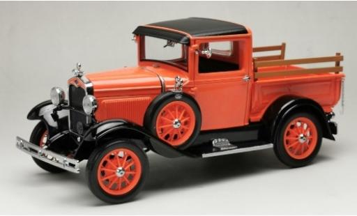 Coche miniatura Ford Model A 1/18 Sun Star Pick Up naranja/negro 1931 Ford Model A 1/18 Sun Star Pick Up naranja/negro 1931 coche miniatura