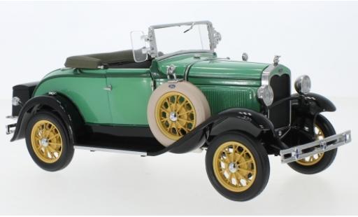 Coche miniatura Ford Model A 1/18 Sun Star Roadster verde 1931 Ford Model A 1/18 Sun Star Roadster verde 1931 coche miniatura