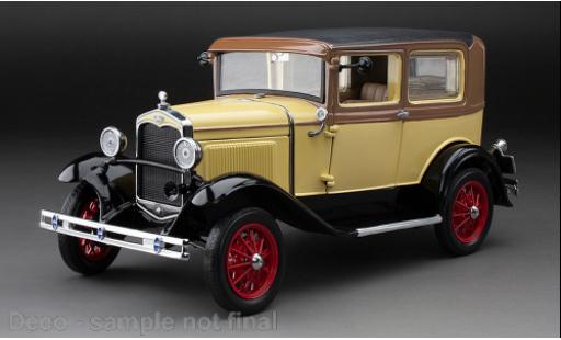 Coche miniatura Ford Model A 1/18 Sun Star Tudor gelb/braun 1931 1:18 Ford Model A 1/18 Sun Star Tudor gelb/braun 1931 1:18 coche miniatura