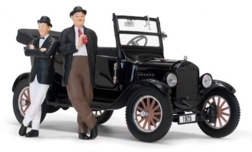 Coche miniatura Ford Model T 1/24 Sun Star Touring negro 1925 y compris les Laurel et Hardy figurines Ford Model T 1/24 Sun Star Touring negro 1925 y compris les Laurel et Hardy figurines coche miniatura