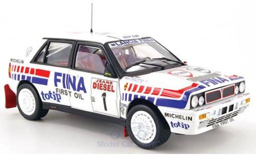 Lancia Delta 1/18 Sun Star HF Integrale 16V No.1 Fina Rallye WM Rallye Sanremo 1991 D.Auriol/B.Occelli coche miniatura