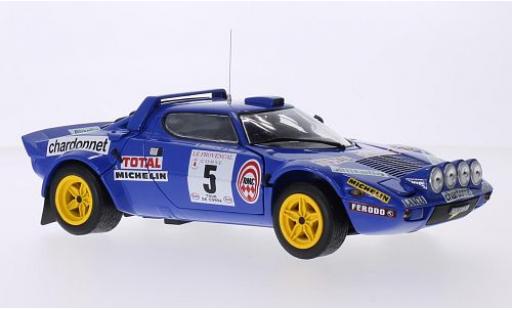Lancia Stratos 1/18 Sun Star HF Rally No.5 Rallye WM Tour de Corse 1976 y compris les Abdeckung pour Zusatzscheinwerfer B.Darniche/A.Mahe coche miniatura