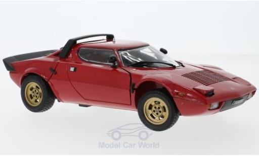 Coche miniatura Lancia Stratos 1/18 Sun Star Stradale rojo 1975 ohne Vitrine Lancia Stratos 1/18 Sun Star Stradale rojo 1975 ohne Vitrine coche miniatura