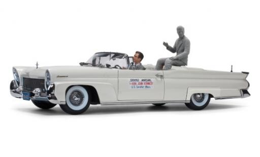 Coche miniatura Lincoln Continental 1/18 Sun Star Mk III Convertible metalico gris John F.Kennedy in Oregon 1960 1958 mit 2 Figuren Lincoln Continental 1/18 Sun Star Mk III Convertible metalico gris John F.Kennedy in Oregon 1960 1958 mit 2 Figuren coche miniatura