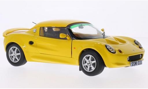 Coche miniatura Lotus Elise 1/18 Sun Star 111S amarillo RHD Lotus Elise 1/18 Sun Star 111S amarillo RHD coche miniatura