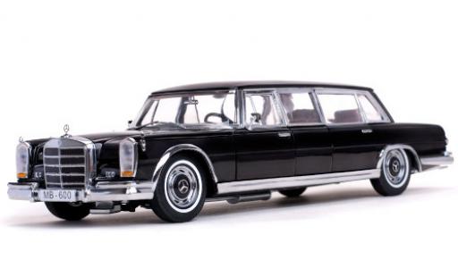 Coche miniatura Mercedes 600 1/18 Sun Star Pullman (W100) negro 1966 Mercedes 600 1/18 Sun Star Pullman (W100) negro 1966 coche miniatura