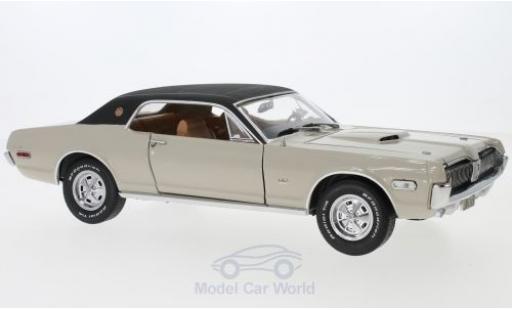Coche miniatura Mercury Cougar 1/18 Sun Star XR7G beige/negro 1968 Mercury Cougar 1/18 Sun Star XR7G beige/negro 1968 coche miniatura