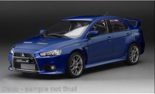 Mitsubishi Lancer 1/18 Sun Star Evolution X metallise blau 1:18 coche miniatura
