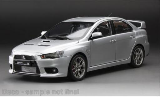 Mitsubishi Lancer 1/18 Sun Star Evolution X silber 1:18 coche miniatura