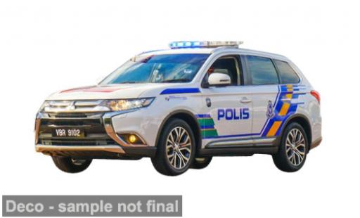 Coche miniatura Mitsubishi Outlander 1/43 Sun Star 2018 Police (MYS) 1:43 Mitsubishi Outlander 1/43 Sun Star 2018 Police (MYS) 1:43 coche miniatura
