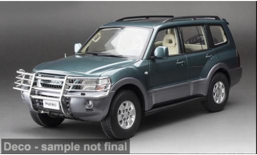 Coche miniatura Mitsubishi Pajero 1/18 Sun Star V73 grün 1:18 Mitsubishi Pajero 1/18 Sun Star V73 grün 1:18 coche miniatura