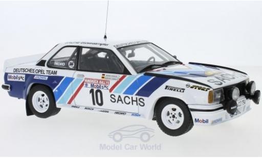 Coche miniatura Opel Ascona 1/18 Sun Star 400 No.10 Deutsches Team Sachs Rallye DM Rallye Hunsrück 1980 R.Hainbach/W.Hohenadel Opel Ascona 1/18 Sun Star 400 No.10 Deutsches Team Sachs Rallye DM Rallye Hunsrück 1980 R.Hainbach/W.Hohenadel coche miniatura
