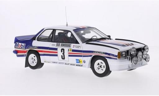 Coche miniatura Opel Ascona 1/18 Sun Star 400 Rally No.3 Rothmans Rallye WM Rallye Monte-Carlo 1983 avec Decals A.Vatanen/T.Harryman Opel Ascona 1/18 Sun Star 400 Rally No.3 Rothmans Rallye WM Rallye Monte-Carlo 1983 avec Decals A.Vatanen/T.Harryman coche miniatura