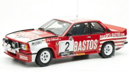 Coche miniatura Opel Ascona 1/18 Sun Star B 400 No.2 -Bastos Dealer Team Bastos Lotto Haspengouwrally 1982 y compris les Decals G.Colsoul/A.Lopes Opel Ascona 1/18 Sun Star B 400 No.2 -Bastos Dealer Team Bastos Lotto Haspengouwrally 1982 y compris les Decals G.Colsoul/A.Lopes coche miniatura