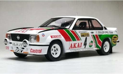 Coche miniatura Opel Ascona 1/18 Sun Star B 400 No.4 Dealer Team Castrol International Sachs Winter Rallye 1981 J-O.Kristiansen/F.Hartwigsen Opel Ascona 1/18 Sun Star B 400 No.4 Dealer Team Castrol International Sachs Winter Rallye 1981 J-O.Kristiansen/F.Hartwigsen coche miniatura