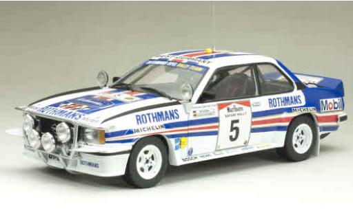 Coche miniatura Opel Ascona 1/18 Sun Star B 400 No.5 Rothmans Rallye WM Safari Rally 1982 avec Decals W.Röhrl/C.Geistdörfer Opel Ascona 1/18 Sun Star B 400 No.5 Rothmans Rallye WM Safari Rally 1982 avec Decals W.Röhrl/C.Geistdörfer coche miniatura