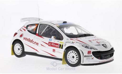 Coche miniatura Peugeot 207 S2000 1/18 Sun Star S2000 No.7 Vodafone Rallye Portugal 2008 M.Stohl/I.Minor Peugeot 207 S2000 1/18 Sun Star S2000 No.7 Vodafone Rallye Portugal 2008 M.Stohl/I.Minor coche miniatura