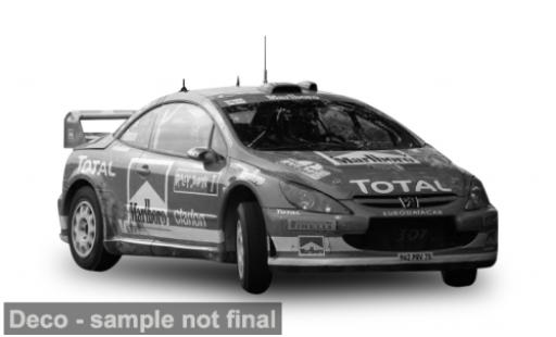 Peugeot 307 1/18 Sun Star WRC Rally Japan 2005 #7 1:18 coche miniatura