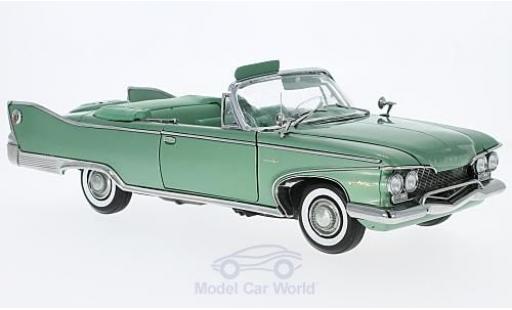 Coche miniatura Plymouth Fury 1/18 Sun Star Convertible metalico verde 1960 offen ohne Vitrine Plymouth Fury 1/18 Sun Star Convertible metalico verde 1960 offen ohne Vitrine coche miniatura