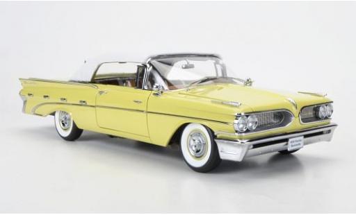 Coche miniatura Pontiac Bonneville 1/18 Sun Star Convertible blanco/amarillo 1959 fermé Pontiac Bonneville 1/18 Sun Star Convertible blanco/amarillo 1959 fermé coche miniatura