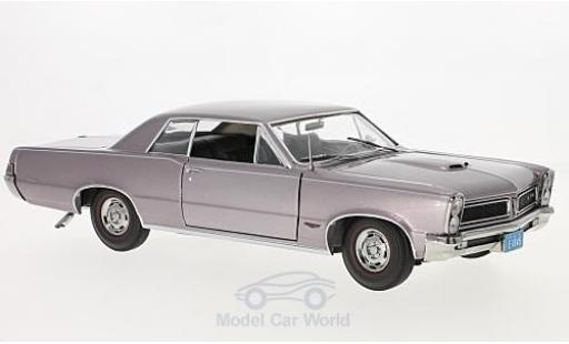 Coche miniatura Pontiac GTO 1/18 Sun Star metalico lila 1965 Pontiac GTO 1/18 Sun Star metalico lila 1965 coche miniatura