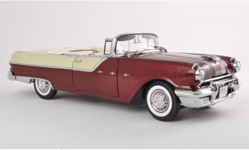 Coche miniatura Pontiac Star Chief 1/18 Sun Star Convertible blanco/dkl.-marron blanco/marron 1955 Verdeck ouvert Pontiac Star Chief 1/18 Sun Star Convertible blanco/dkl.-marron blanco/marron 1955 Verdeck ouvert coche miniatura