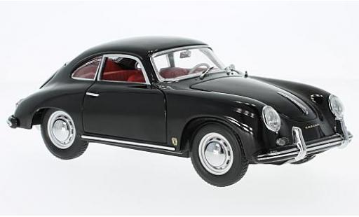 Porsche 356 1/18 Sun Star A 1500 GS Carrera GT negro 1957 sans Vitrine coche miniatura