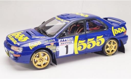 Coche miniatura Subaru Impreza 1/18 Sun Star 555 No.1 Rally Catalunya 1996 C.McRae/D.Ringer Subaru Impreza 1/18 Sun Star 555 No.1 Rally Catalunya 1996 C.McRae/D.Ringer coche miniatura