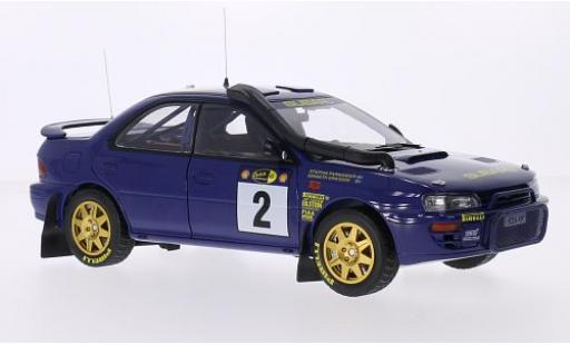 Coche miniatura Subaru Impreza 1/18 Sun Star 555 No.2 555 Safari Rallye Kenia 1996 avec Decals K.Eriksson/S.Parmander Subaru Impreza 1/18 Sun Star 555 No.2 555 Safari Rallye Kenia 1996 avec Decals K.Eriksson/S.Parmander coche miniatura