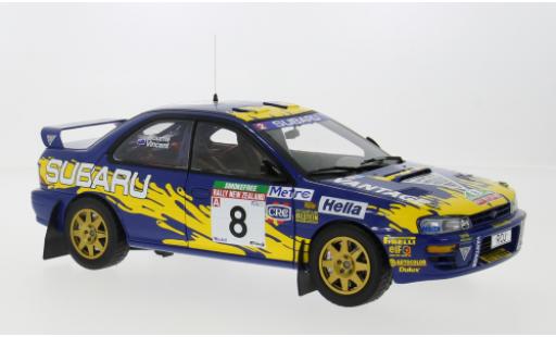 Coche miniatura Subaru Impreza 1/18 Sun Star 555 No.8 Rallye WM Rallye Neuseeland 1997 1:18 Subaru Impreza 1/18 Sun Star 555 No.8 Rallye WM Rallye Neuseeland 1997 1:18 coche miniatura
