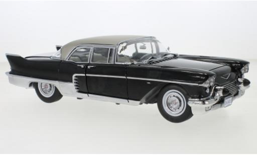Cadillac Brougham 1/18 Sun Star negro 1957 coche miniatura