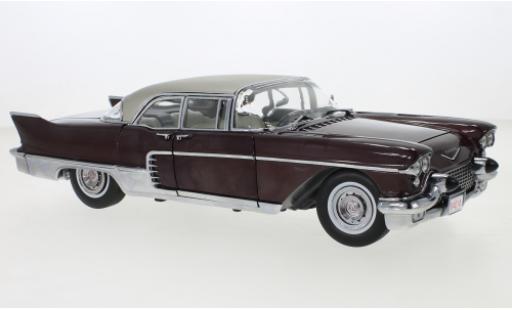 Cadillac Eldorado 1/18 Sun Star Brougham metallise rojo/gris 1957 coche miniatura