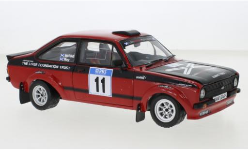 Coche miniatura Ford Escort 1/18 Sun Star MkII RS 1800 No.11 Rallye Manx 2007 Ford Escort 1/18 Sun Star MkII RS 1800 No.11 Rallye Manx 2007 coche miniatura