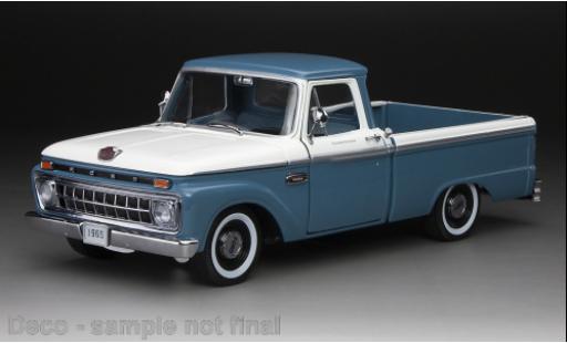 Ford F-1 1/18 Sun Star 00 Douane Cab Pickup azul/blanche 1965 coche miniatura