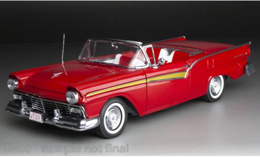 Coche miniatura Ford Fairlane 1/18 Sun Star 500 Skyliner rojo 1957 Ford Fairlane 1/18 Sun Star 500 Skyliner rojo 1957 coche miniatura