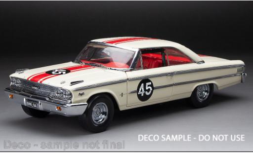 Coche miniatura Ford Galaxy 1/18 Sun Star Galaxie 500 XL Hardtop No.45 BSCC 1963 Ford Galaxy 1/18 Sun Star Galaxie 500 XL Hardtop No.45 BSCC 1963 coche miniatura