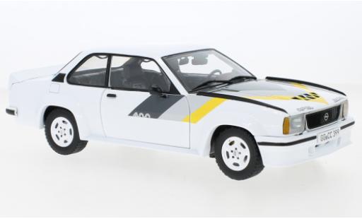 Coche miniatura Opel Ascona 1/18 Sun Star B 400 blanco/Dekor 1980 Opel Ascona 1/18 Sun Star B 400 blanco/Dekor 1980 coche miniatura