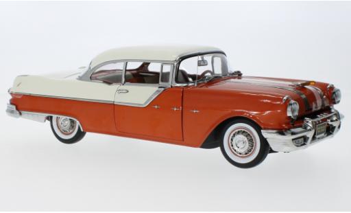 Coche miniatura Pontiac Star Chief 1/18 Sun Star Hardtop le cuivre/blanche 1955 Pontiac Star Chief 1/18 Sun Star Hardtop le cuivre/blanche 1955 coche miniatura