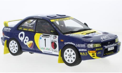 Coche miniatura Subaru Impreza 1/18 Sun Star 555 No.1 Rally Piancavallo 1998 Subaru Impreza 1/18 Sun Star 555 No.1 Rally Piancavallo 1998 coche miniatura