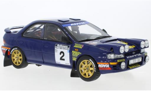 Coche miniatura Subaru Impreza 1/18 Sun Star 555 No.2 Rally Neuseeland 1994 Subaru Impreza 1/18 Sun Star 555 No.2 Rally Neuseeland 1994 coche miniatura