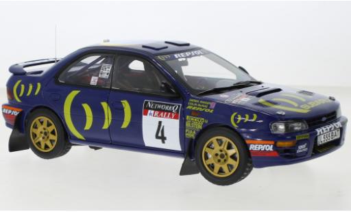 Coche miniatura Subaru Impreza 1/18 Sun Star 555 No.4 Rallye WM RAC Rallye 1995 Subaru Impreza 1/18 Sun Star 555 No.4 Rallye WM RAC Rallye 1995 coche miniatura