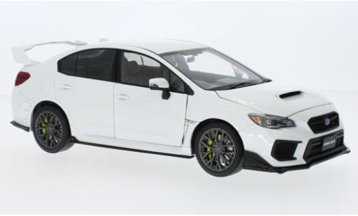 Coche miniatura Subaru WRX 1/18 Sun Star STI (S207) metallise blanche RHD 2018 Subaru WRX 1/18 Sun Star STI (S207) metallise blanche RHD 2018 coche miniatura